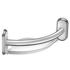 Moen Chrome 9" grab bar with corner shelf