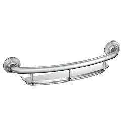 Moen Chrome 16" grab bar with shelf