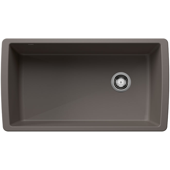 BLANCO 443108 Diamond Super Single Bowl Kitchen Sink - Volcano Gray