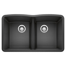 Load image into Gallery viewer, BLANCO 440184 Diamond Equal Double Bowl Kitchen Sink - Anthracite
