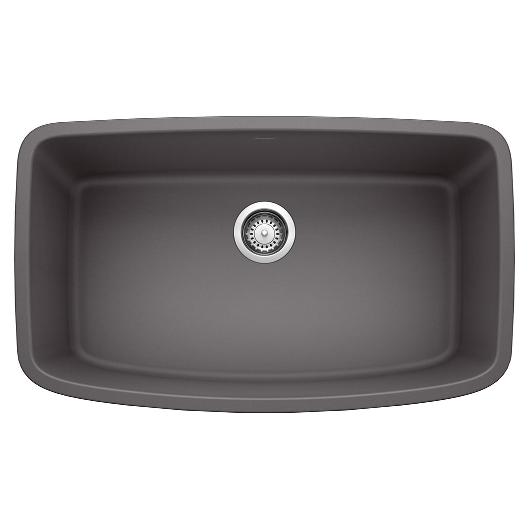 BLANCO 441611 Valea Super Single Bowl Kitchen Sink - Cinder