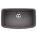 BLANCO 441611 Valea Super Single Bowl Kitchen Sink - Cinder