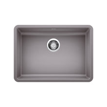 Load image into Gallery viewer, BLANCO 442545 Precis 25&amp;quot; ADA Single Bowl Kitchen Sink - Metallic Gray
