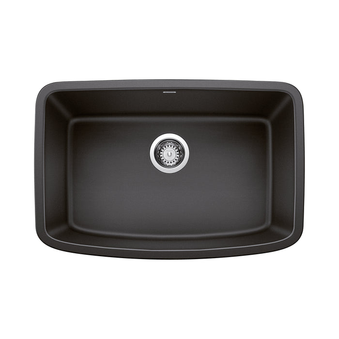 BLANCO Valea 27" Single Bowl Kitchen Sink - Anthracite
