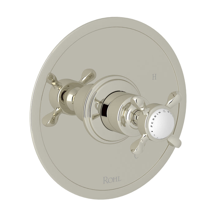 Perrin & Rowe U.1010 Edwardian 1/2" Pressure Balance Trim Without Diverter