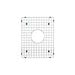 BLANCO Stainless Steel Bottom Grid for Small Bowl of Precis 60/40 Low Divide Sinks