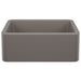 BLANCO Ikon 27" Apron Single Bowl Farmhouse Sink - Volcano Gray