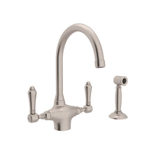 Load image into Gallery viewer, ROHL A1676WS San Julio® Two Handle Kitchen Faucet With Side Spray
