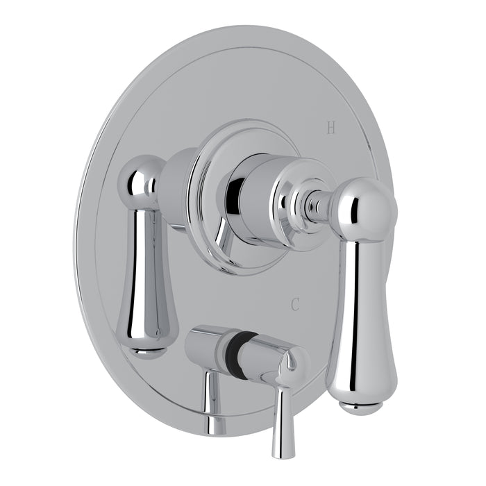 Perrin & Rowe U.2710N Georgian Era 1/2" Pressure Balance Trim With Diverter