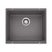 BLANCO Precis 21" Single Bowl Kitchen Sink - Cinder