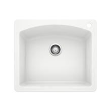 Load image into Gallery viewer, BLANCO 440211 Diamond Single Bowl Dual Mount Kitchen Sink - White
