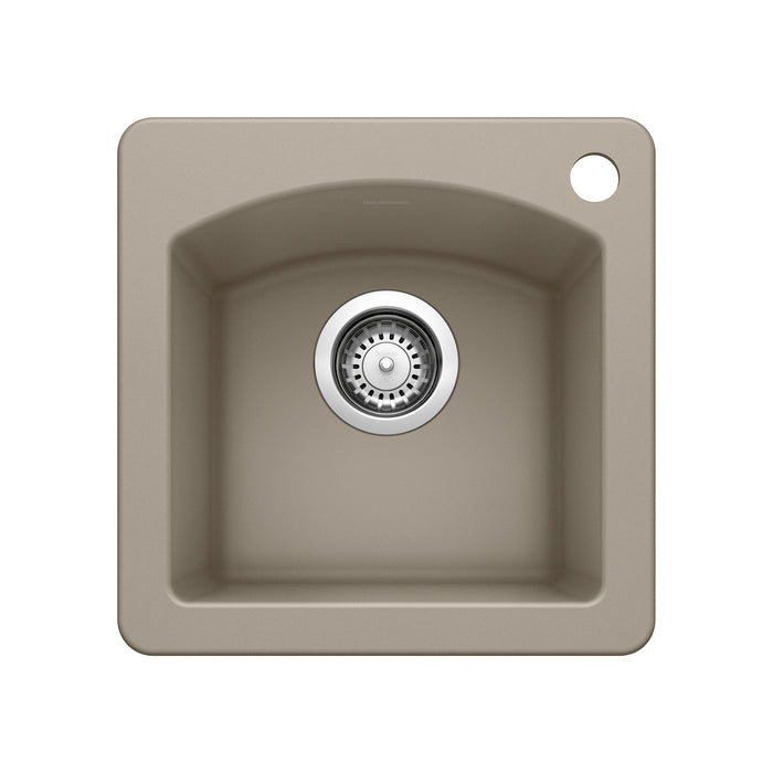 BLANCO Diamond Dual Mount Bar Sink - Truffle