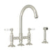 ROHL San Julio® Bridge Kitchen Faucet With Side Spray