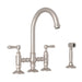 ROHL San Julio® Bridge Kitchen Faucet With Side Spray