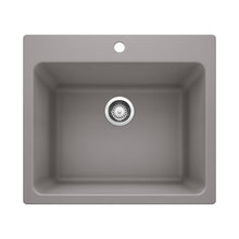 Load image into Gallery viewer, BLANCO 401924 Liven Dual Mount Laundry Sink - Metallic Gray
