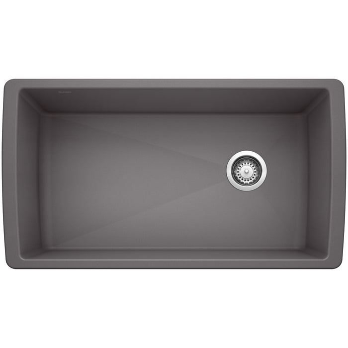 BLANCO 441764 Diamond Super Single Bowl Kitchen Sink - Cinder