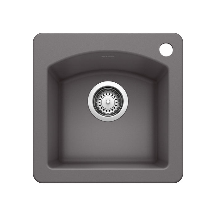 BLANCO Diamond Dual Mount Bar Sink - Cinder