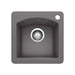 BLANCO Diamond Dual Mount Bar Sink - Cinder