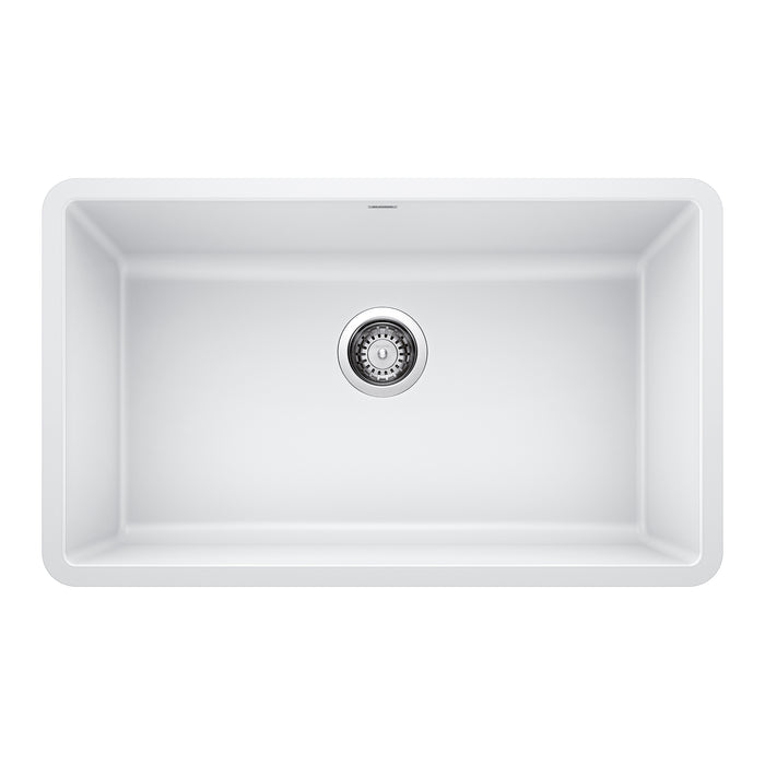 BLANCO 442533 Precis 30" Single Bowl Kitchen Sink - White