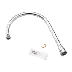 Moen S0050T M-Dura Commercial Threaded End Gooseneck Replacement Spout in Chrome