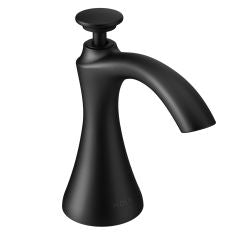 Moen S3946 Transitional Soap Dispenser in Black