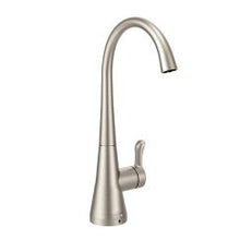 Load image into Gallery viewer, Moen S5520 Sip Transitional One Handle High Arc Beverage Faucet in Spot Resist Stainless

