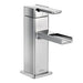 Moen 90 - Degree Single Hole Handle Mid - Arc Lavatory Faucet in Chrome