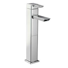 Load image into Gallery viewer, Moen S6711 90 Degree One Handle vessel Bathroom Faucet in Chrome
