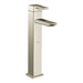 Moen 90 Degree One Handle vessel Bathroom Faucet in Brushed Nickel