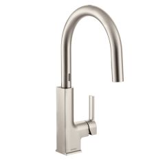 Moen S72308E STo One Handle Pulldown Kitchen Faucet in Spot Resist Stainless