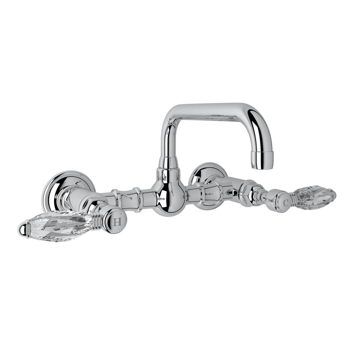 ROHL Acqui® Wall Mount Bridge Lavatory Faucet With U-Spout