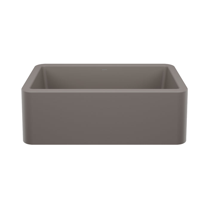 BLANCO Ikon 30" Apron Single Bowl Farmhouse Sink - Volcano Gray