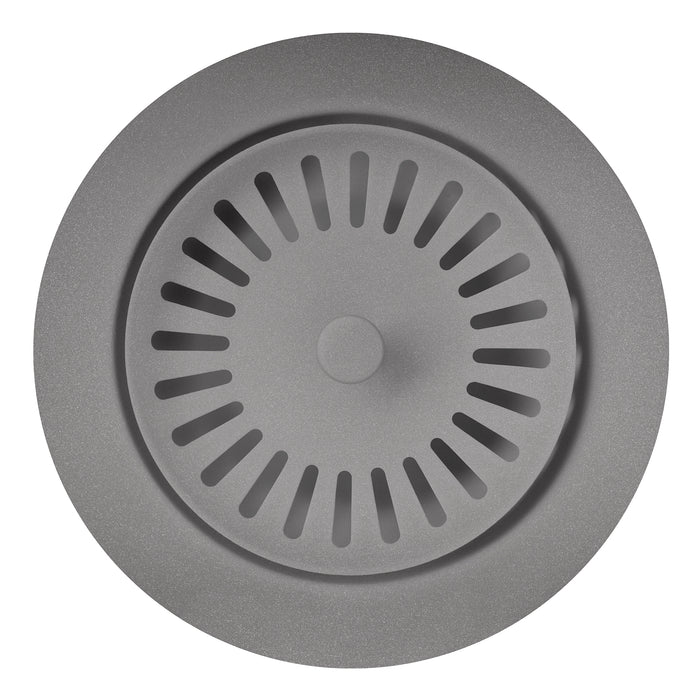 BLANCO 240335 Color-Coordinated Metal Waste Flange - Metallic Gray