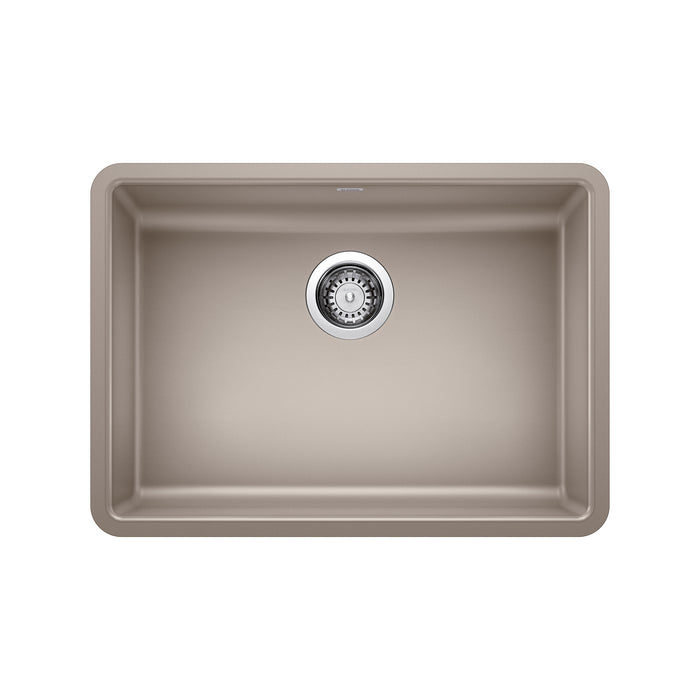 BLANCO Precis 25" ADA Single Bowl Kitchen Sink - Truffle