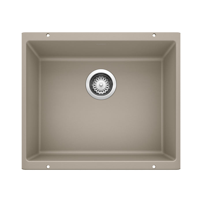 BLANCO Precis 21" Single Bowl Kitchen Sink - Truffle