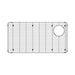 BLANCO Stainless Steel Bottom Grid for Formera 33" Super Single Sinks