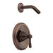 Moen Kingsley Collection Single Handle Posi-Temp Pressure Balanced Shower Trim Less Shower Head from the in Oil Rubbed Bronze