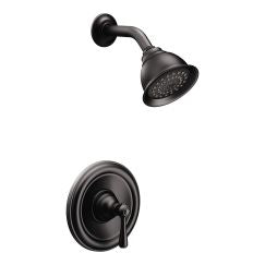Moen Kingsley Collection Single Handle Posi-Temp Pressure Balanced Shower Trim in Wrought Iron