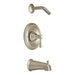Moen T2113NH Kingsley Collection Posi-Temp Pressure Balanced Tub and Shower Trim and Tub Spout in Brushed Nickel