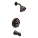Moen T2113 Kingsley Collection Single Handle Posi-Temp Pressure Balanced Tub and Shower Trim in Oil Rubbed Bronze