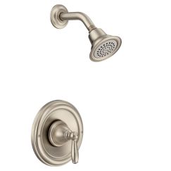 Moen T2152 Brantford Single Handle Posi-Temp Pressure Balanced Shower Trim in Brushed Nickel