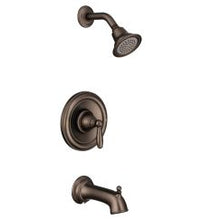 Load image into Gallery viewer, Moen T2153EPO Brantford Posi-Temp Pressure Balanced Tub and Shower Trim with 1.75 GPM in Oil Rubbed Bronze
