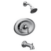 Moen Brantford Tub and Shower Trim Package with Single Function Shower Head in Chrome