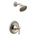 Moen T2182EP Dartmoor Pressure Balanced Shower Trim with 1.75 GPM Shower Head in Brushed Nickel