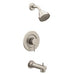 Moen T2193EP Align Collection Posi-Temp Pressure Balanced Tub and Shower Trim in Brushed Nickel