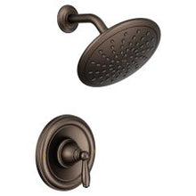 Load image into Gallery viewer, Moen T2252EP Brantford Shower Only System with Rainshower Showerhead without Valve in Oil Rubbed Bronze

