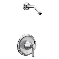 Moen Belfield Shower Trim Package with Posi-Temp Pressure Balancing Valve Technology in Chrome
