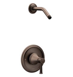 Moen Belfield Shower Trim Package with Posi-Temp Pressure Balancing Valve Technology in Oil Rubbed Bronze