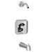 Moen T2473NH Genta Tub and Shower Trim Package - Less Shower Head and Valve in Chrome