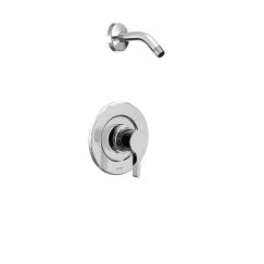 Moen Vichy Shower Trim and Posi-Temp Pressure Balancing Valve Technology in Chrome